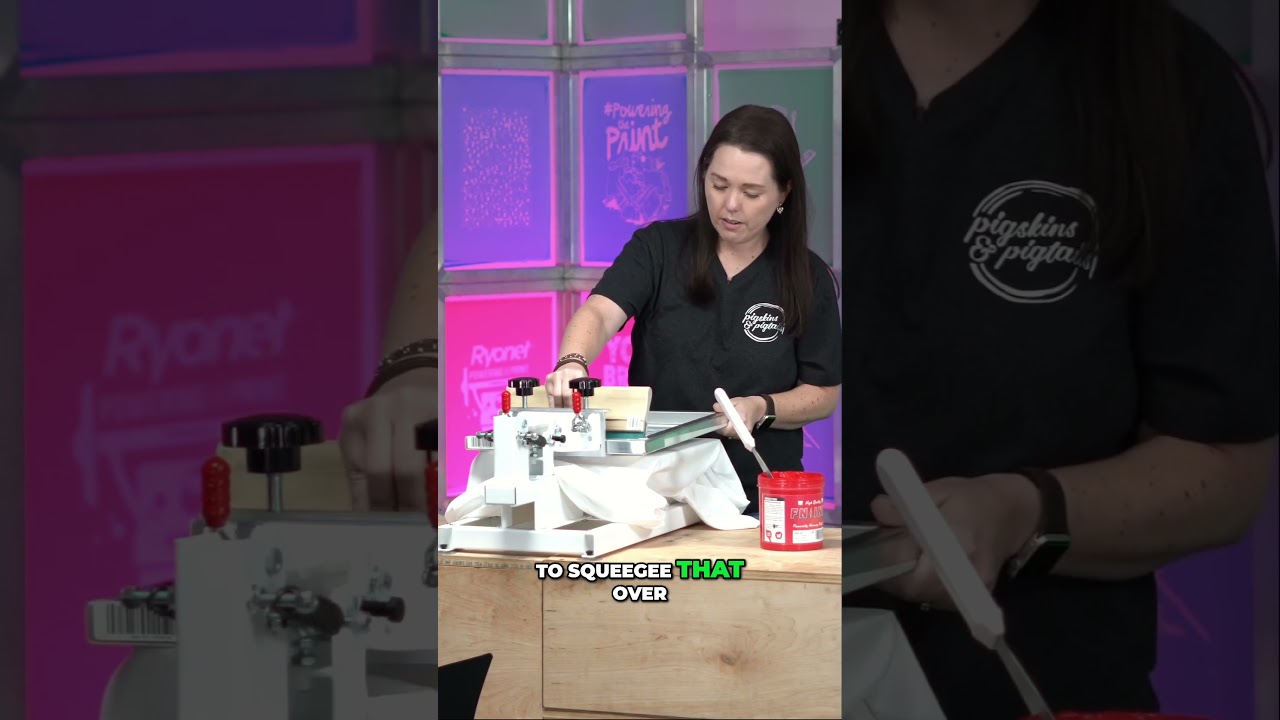 Printing with vinyl cut stencils can get great results! 