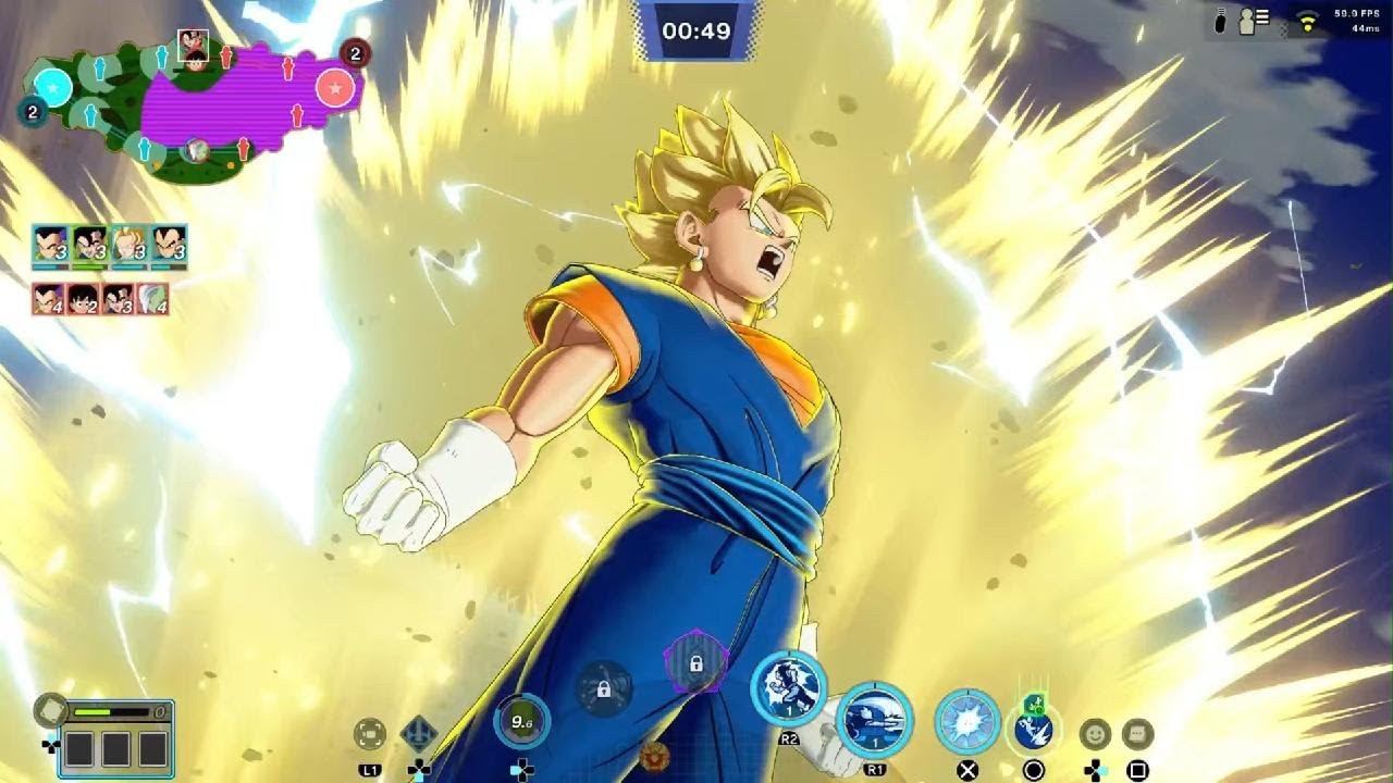 Super Vegito Gameplay Dragon Ball Gekishin Squadra DLC