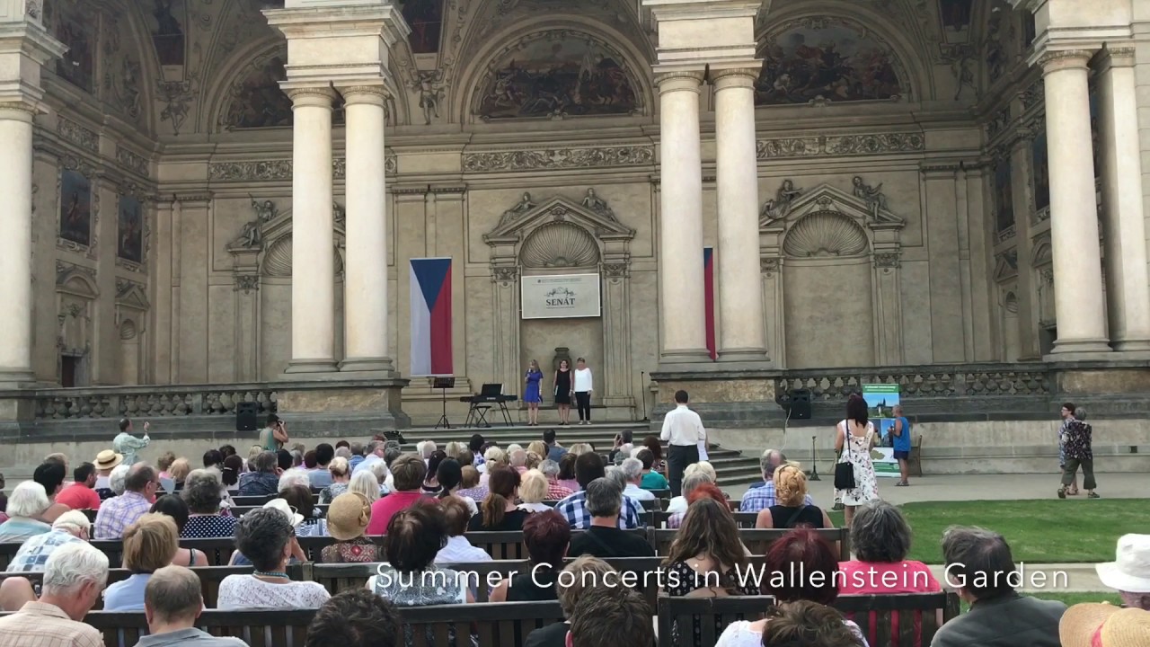 Summer Concerts In Wallenstein Garden Prague Youtube