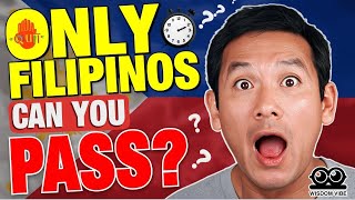 Philippines General Knowledge Quiz | ONLY Filipinos Can Answer 🇵🇭 | Ultimate Philippines Quiz | Quiz