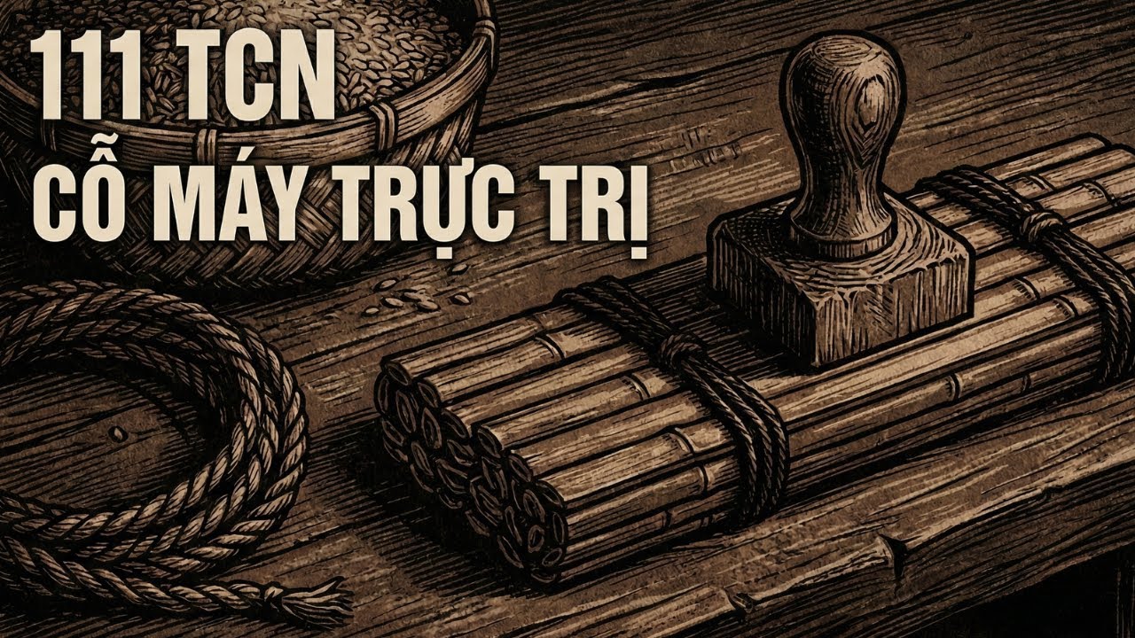 Bắc thuộc 111 TCN (Tây Hán): “Cỗ máy trực trị” bắt đầu — thẻ tre, con dấu và cái giá xã hội
