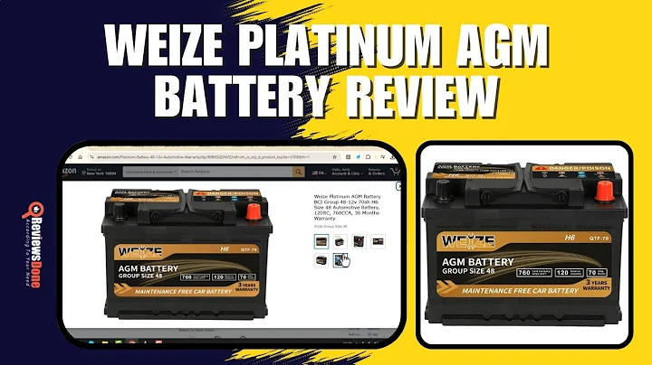 Weize Platinum AGM Battery Review - Power That Lasts