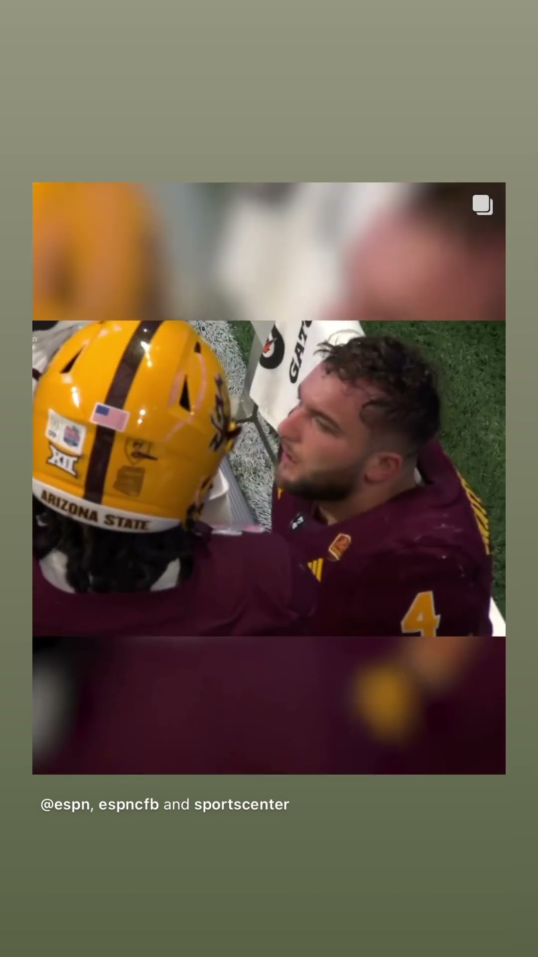 He was frustrated #hoodnews #camskattebo #arizonastate #football #collegefootball #omg #how #wow #i