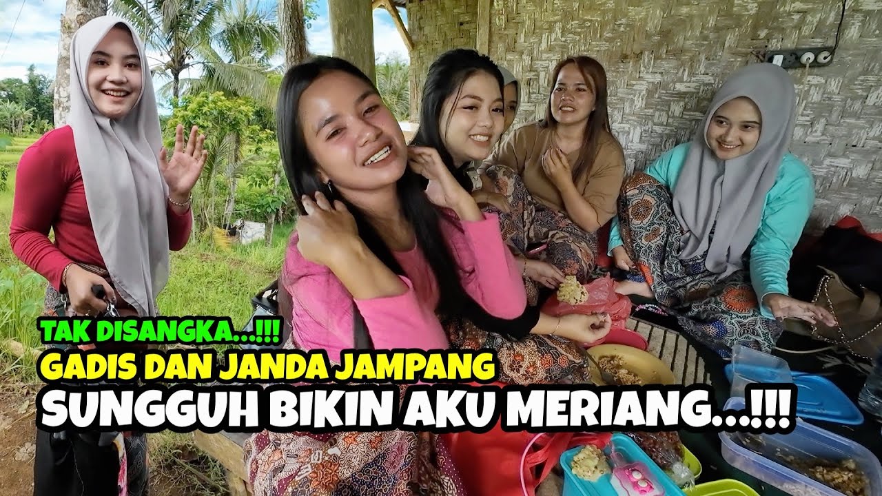 ADUH🤩 JUMPA NENG YULI & NENG SARI, GADIS & JANDA DESA JAMPANG TURUNAN KIDUL BIKIN BAPER SEMUA ORANG