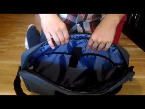 Распаковка сумки для ноутбука НР с диагональю 17.3 ". Модель сумки HP 17.3 Value Topload".