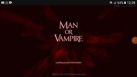 man or vampire part 1(android) gameplay.