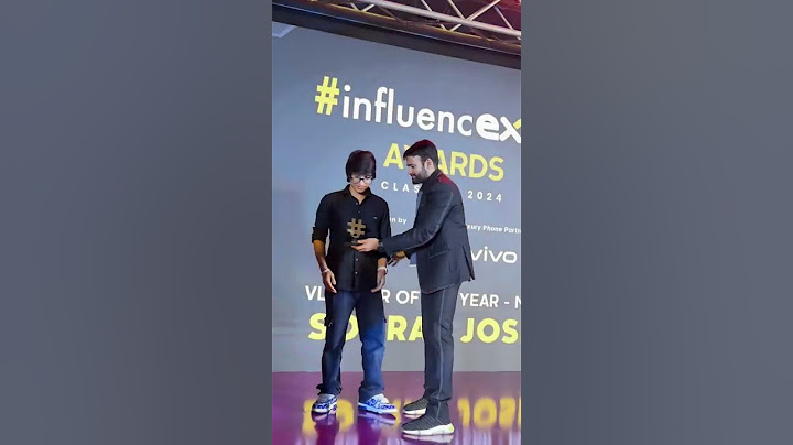 Finally Vlogger Of The Year 😍 Award mil geya #shorts #souravjoshivlogs #events #piyushjoshivlogs