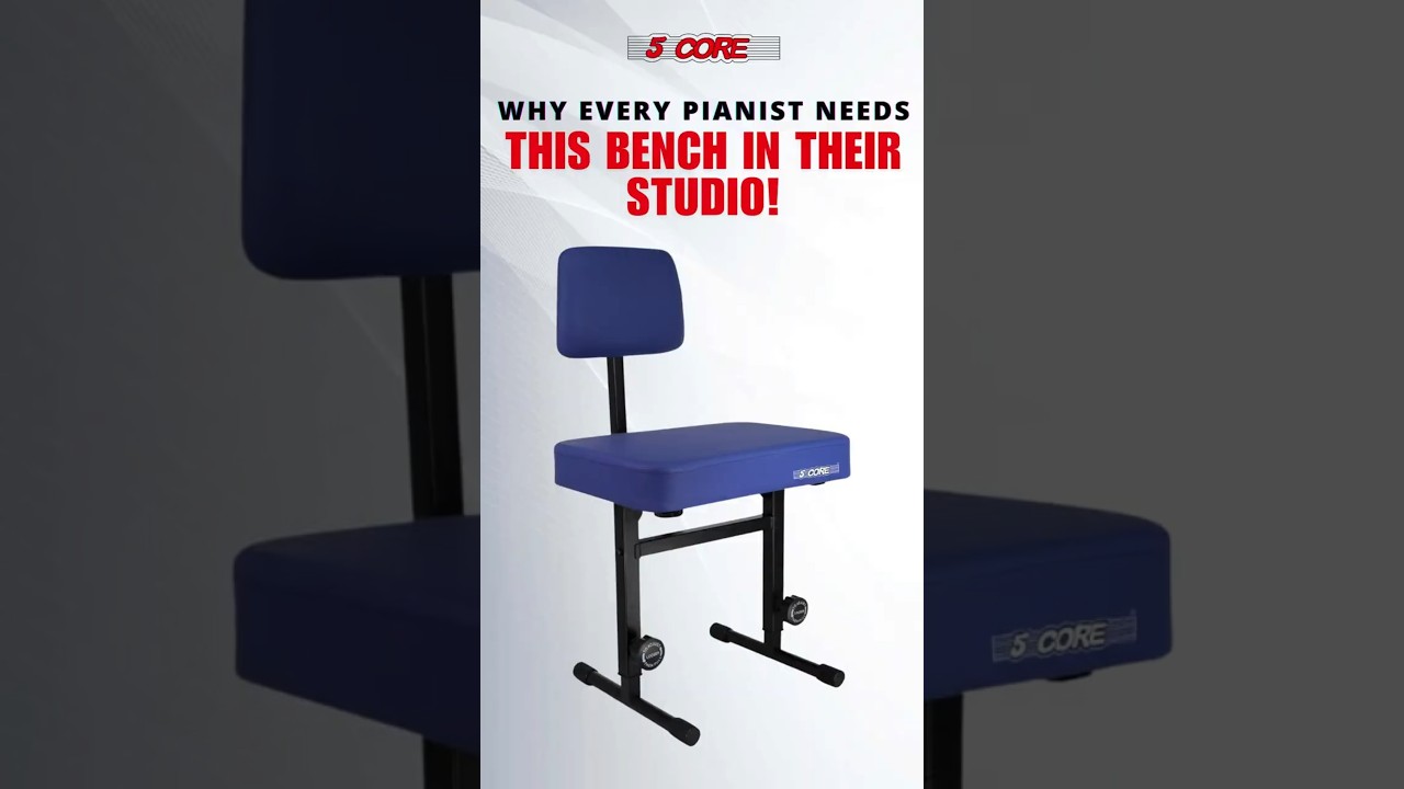 Perfect Your Performance with the 5 Core Adjustable Keyboard Bench