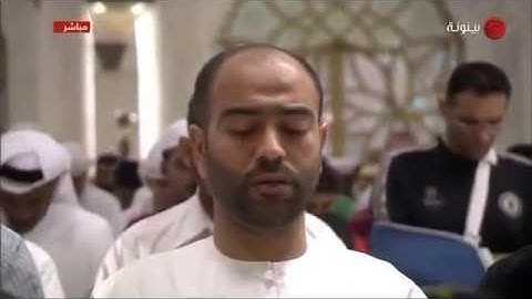 تلاوة  تحفه فنيه يتجلى بها القارئ ادريس ابكر ويبهر بها المصلين