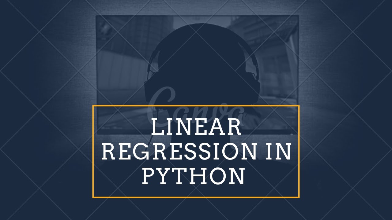 How to Implement Linear Regression in Python (Spyder)| Machine Learning ...