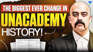 A BIG Change Is Coming to Unacademy | Dr Sidharth Arora Reveals What’s Next