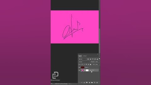 Simple trick to Make Your Signature Digital in Photoshop