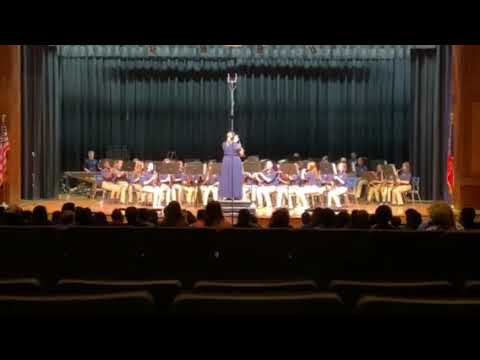 Long County Middle School preforms "Colliding Visions"