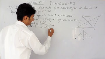 Exercise 9.3 Question 3 - Area of parallelograms & Triangle NCERT Solution for class 9th maths