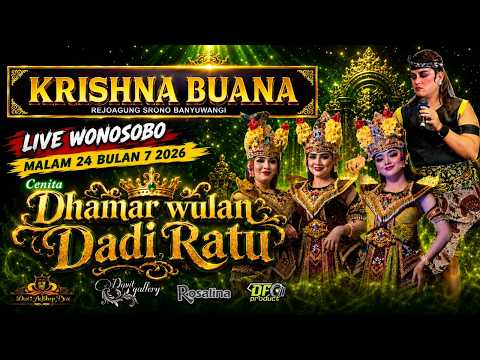 Janger KRISHNA BUANA |Damarwulan Dadi Ratu (LIVE.Wonosobo - srono).