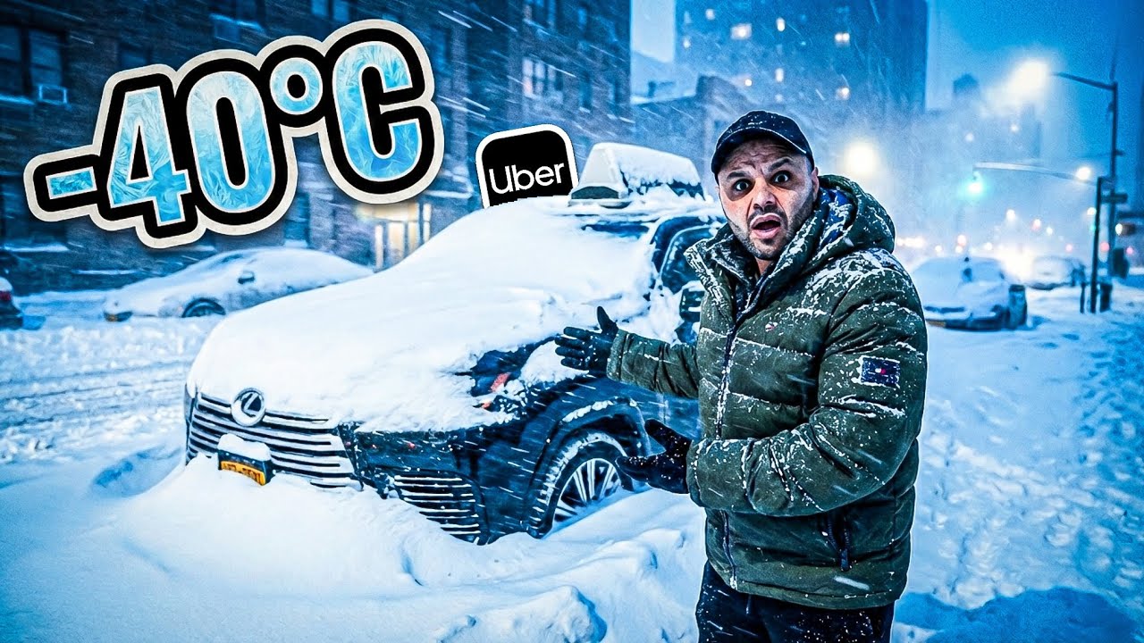 أكبر غلطة سويتها.. نزلت أشتغل أوبر قبل العاصفة! ❄️