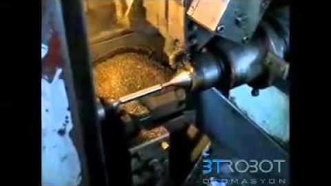 ABB IRB 1400 Robot Feeding CNC Lathe Machines