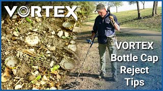 Garrett Vortex Bottle Cap Reject Tips