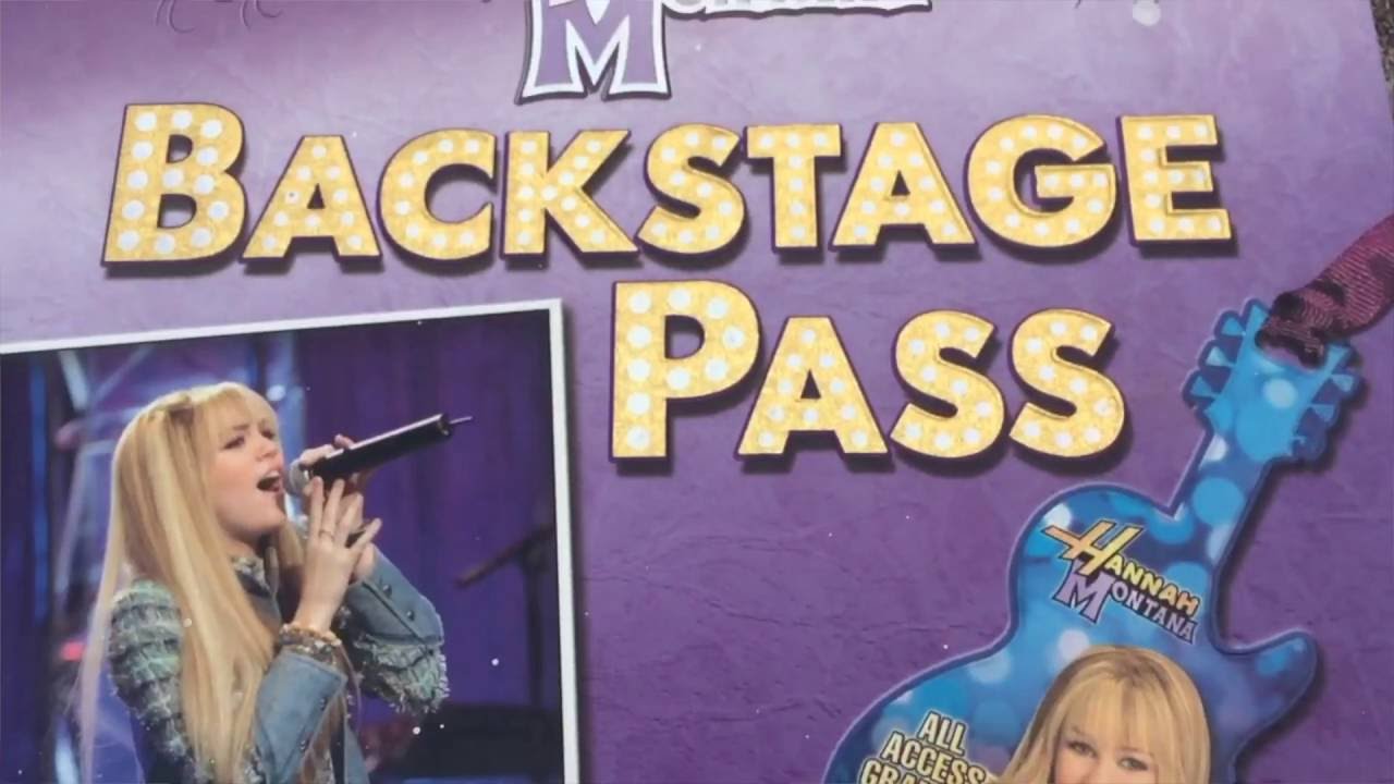 Hannah Montana Backstage Pass By M C King Book Review Youtube