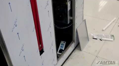 Installation on flap barrier