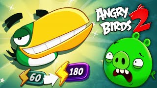 ЗЛОЙ НОСАСТЫЙ ПТИЦ против СВИНЕЙ в игре Angry Birds 2 от Мобика