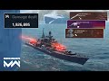 RF Admiral Ushakov with X-51 Waverider deals 1.9 million damage in online | Modern Warships