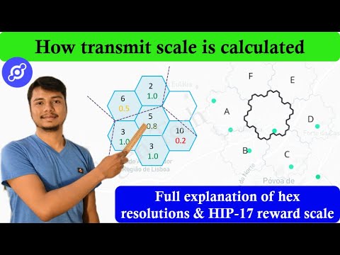 How to improve your Helium miner's transmit scale | Everything about HIP17 hex and reward scales