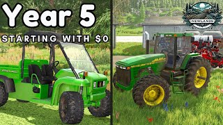 I Spent 5 Years Building a Farm From Scratch | Farming Simulator 22
