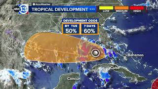 Houston s high could hit 107 today but there s still a chance for rain next Tuesday