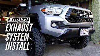 2017 Toyota Tacoma Carven Exhaust Full CatBack System