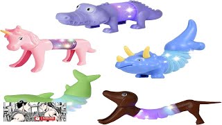 Boxgear 5-Pack LED Pop Tubes Mixed Animal Fidget Toys – Sensory Tubes Review