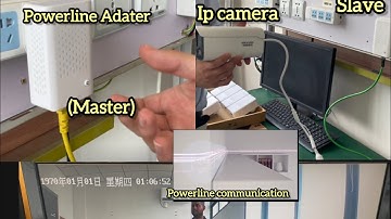 How to easily Set up our Powerline adapter with Poe for IP camera