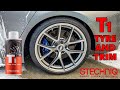 Gtechniq T1 Tyre and Trim | Application | Results