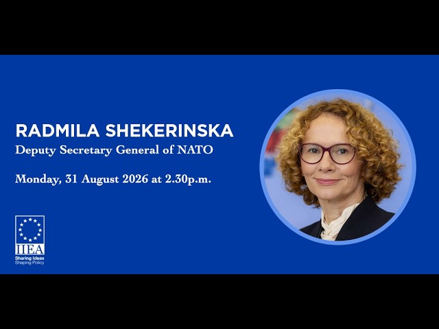 Thumbnail for A conversation with Radmila Shekerinska, Deputy Secretary General of NATO