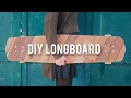 How to make a Longboard with Pallet wood - DIY