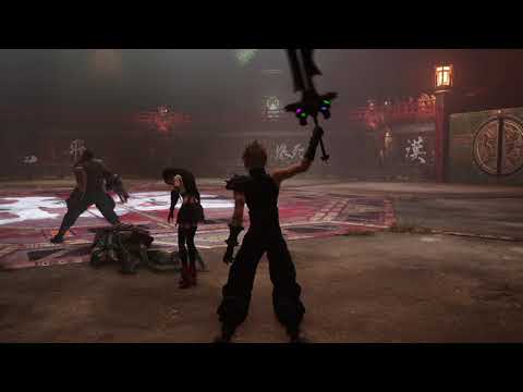 Krótki fragment walki w Final Fantasy VII Remake