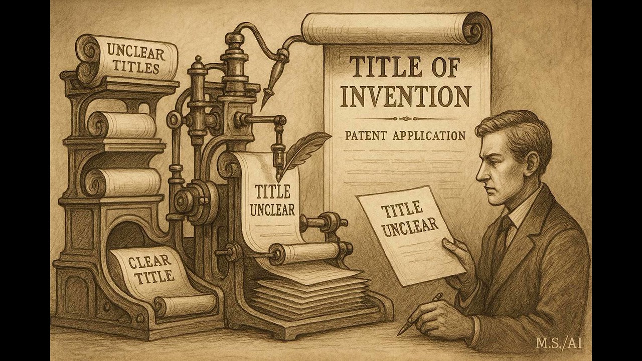 MPEP 606 - Title of Invention