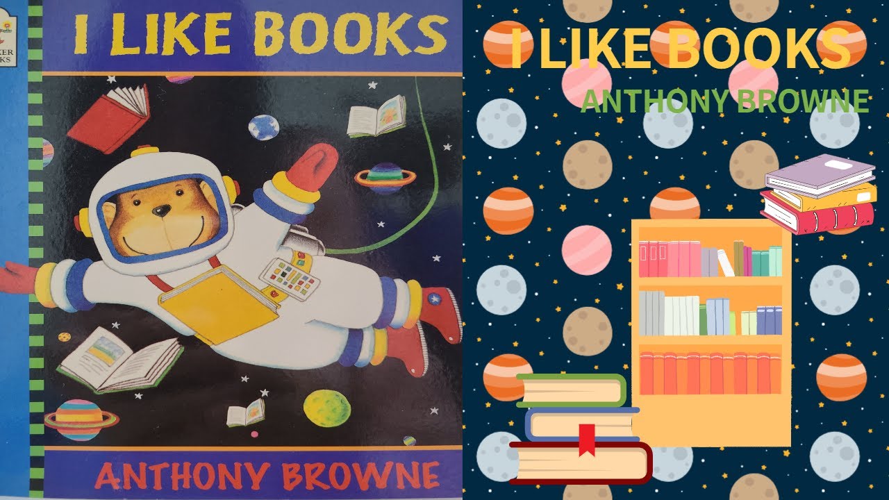 #영어그림책 I LIKE BOOKS by ANTHONY BROWNE - YouTube