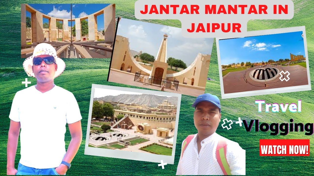 Manthar Rajper Jantar Mantar Rena Vlogging ||Jantar Mantar || Jaipur visit || जंतर ...