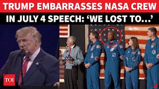 ‘LOST TO RUSSIA, CHINA’: Trump’s Bizarre Speech Stuns NASA’s Artemis Crew At America 250 Event screenshot 4