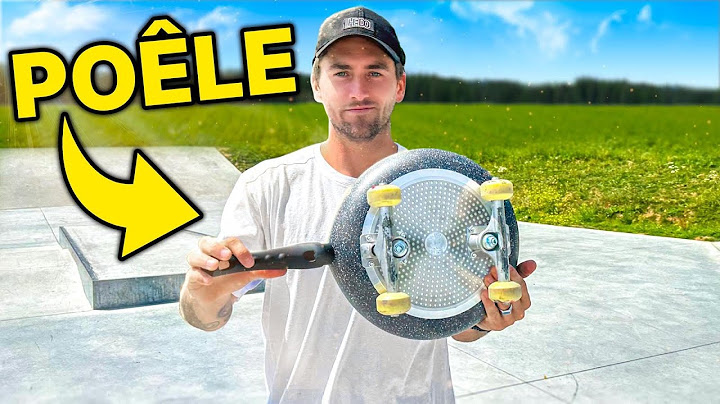 JE SKATE DES OBJETS DU QUOTIDIEN !