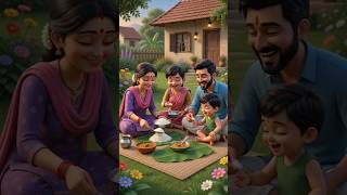 𝙘𝙪𝙩𝙚 𝙫𝙞𝙡𝙡𝙖𝙜𝙚 𝙛𝙖𝙢𝙞𝙡𝙮 𝙘𝙤𝙤𝙠𝙞𝙣𝙜 : 01 #fishcurry #cooking #india #village #cutefamily #3d