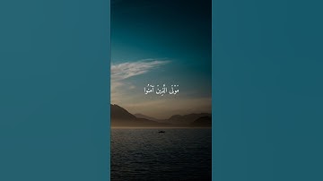راحة نفسية ❤️ حالات واتس اب قرآن كريم ❤️ بصوت الشيخ سعد ازويت❤️🌿