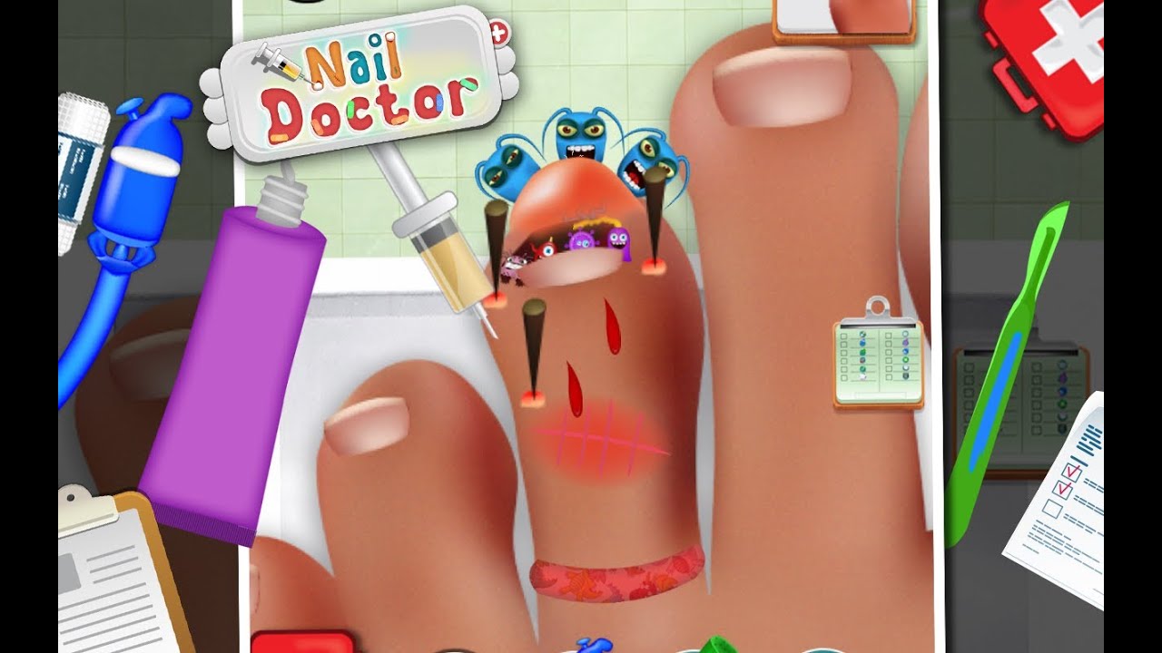 Nail Doctor - Kids Game iPad (Gameplay Video) by Arth I-Soft