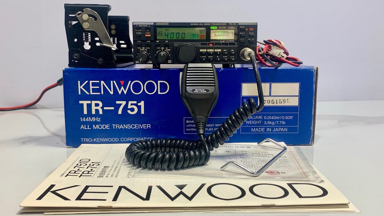 ✨Kenwood TR-751 VHF 18W Duzbuk Komplit Open✨ - YouTube