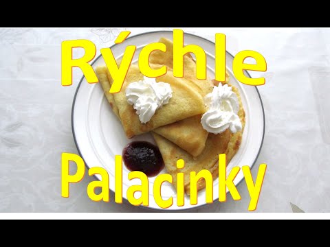 Video: Ako Pripraviť špenátové Palacinky