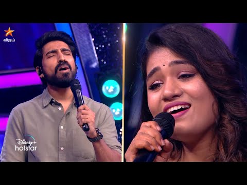 Adi pennae oru murai nee sirithaal Song Performance by  StephenZechariah   Srinisha   SSJ 9