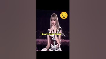 A hidden camera on labubu 😮 ( she noticed it ) #blackpink #lisa #labubu #sheknow( Lisa throw labubu
