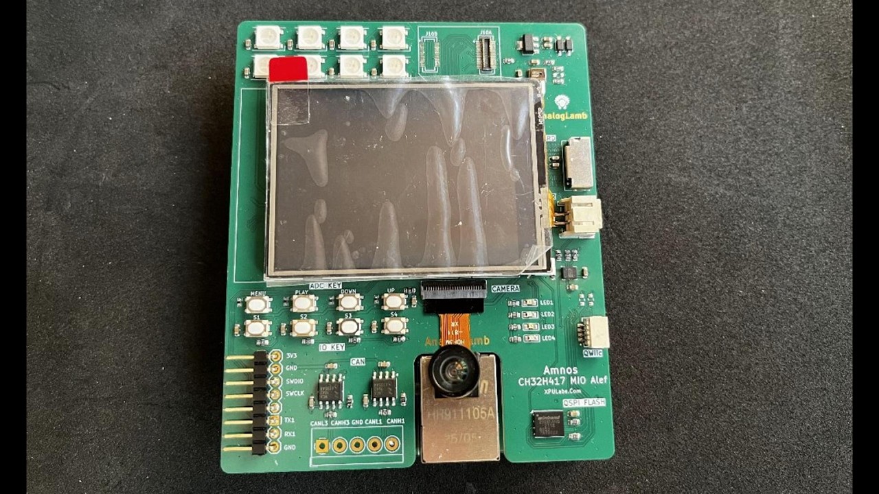 Unlock CH32H417’s Full Power: The Ultimate MIO Peripheral Board Hands ...