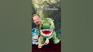 Puppet of the Day –T-Rex Dinosaur made by Just Qunseen – The Puppet Hideaway with Eric Thomsen